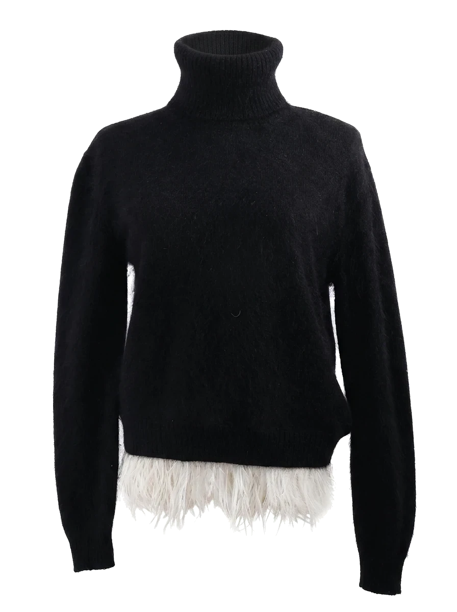 N21 Angora wool Turtleneck — 1