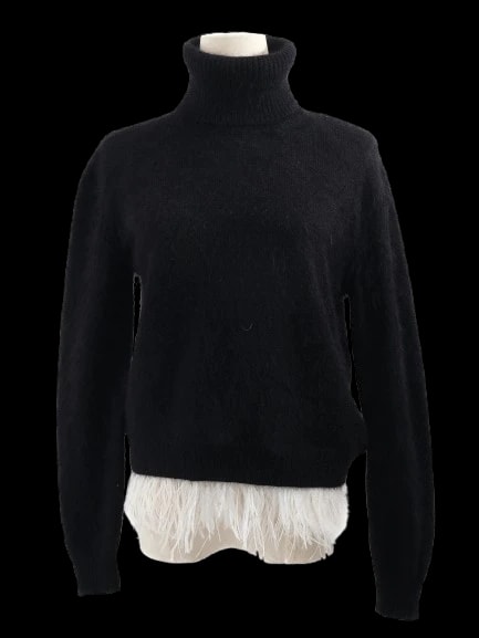 N21 Angora wool Turtleneck — 2