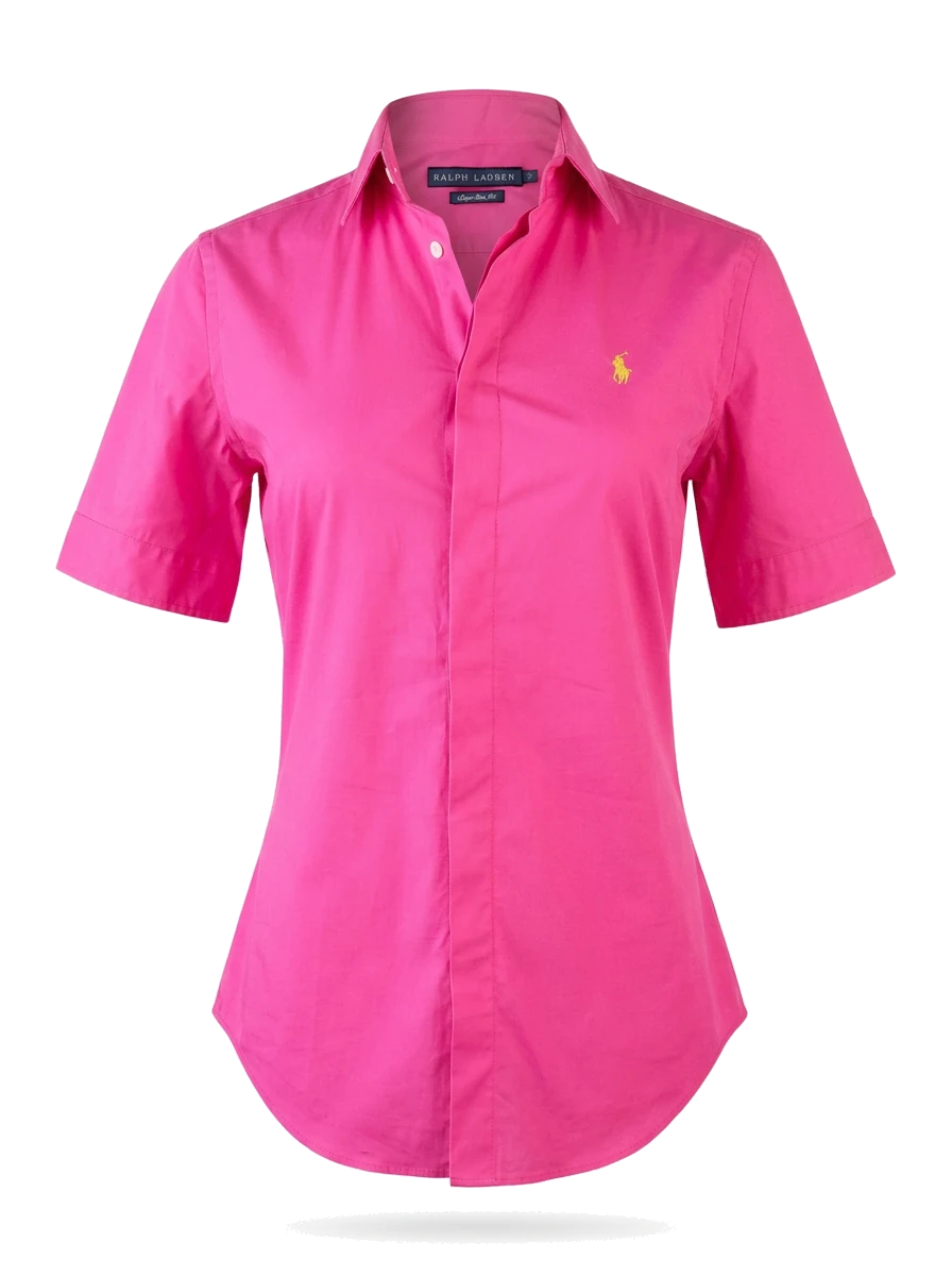 Ralph Lauren Pink Cotton Shirt — 1