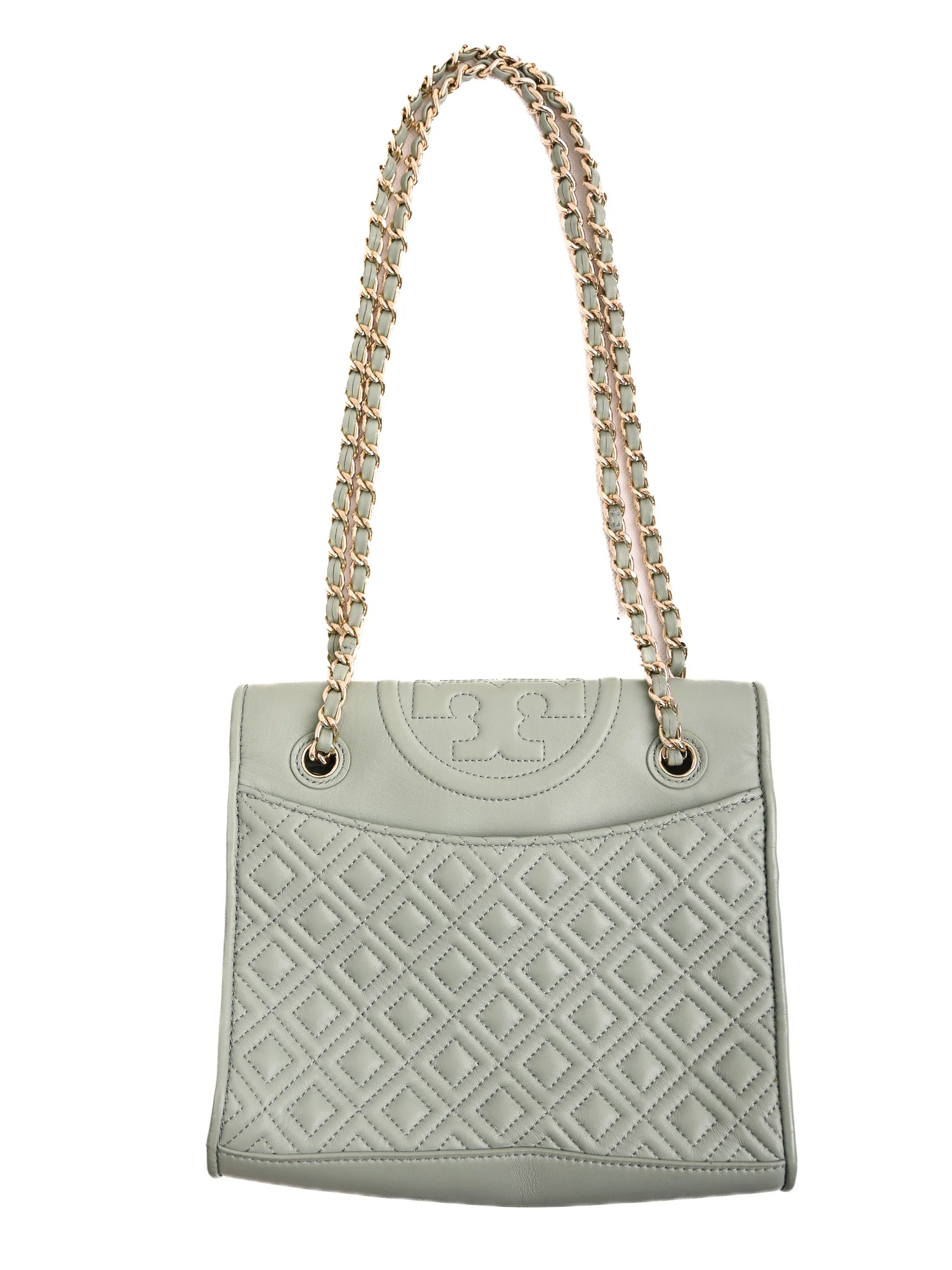 Tory Burch Blue Leather Everyday Bag — 2