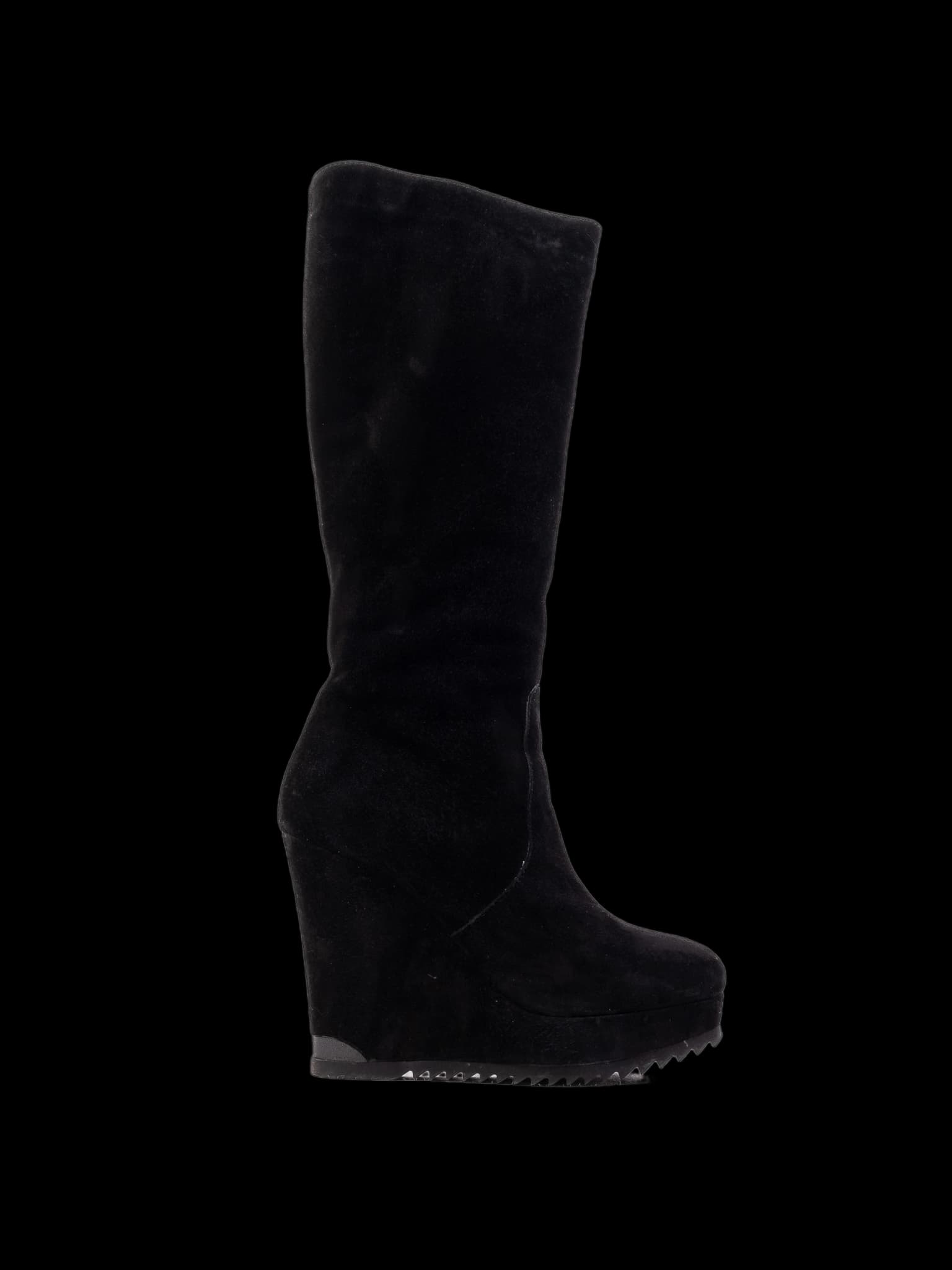 Gerardina Di Maggio Black Genuine suede Boots