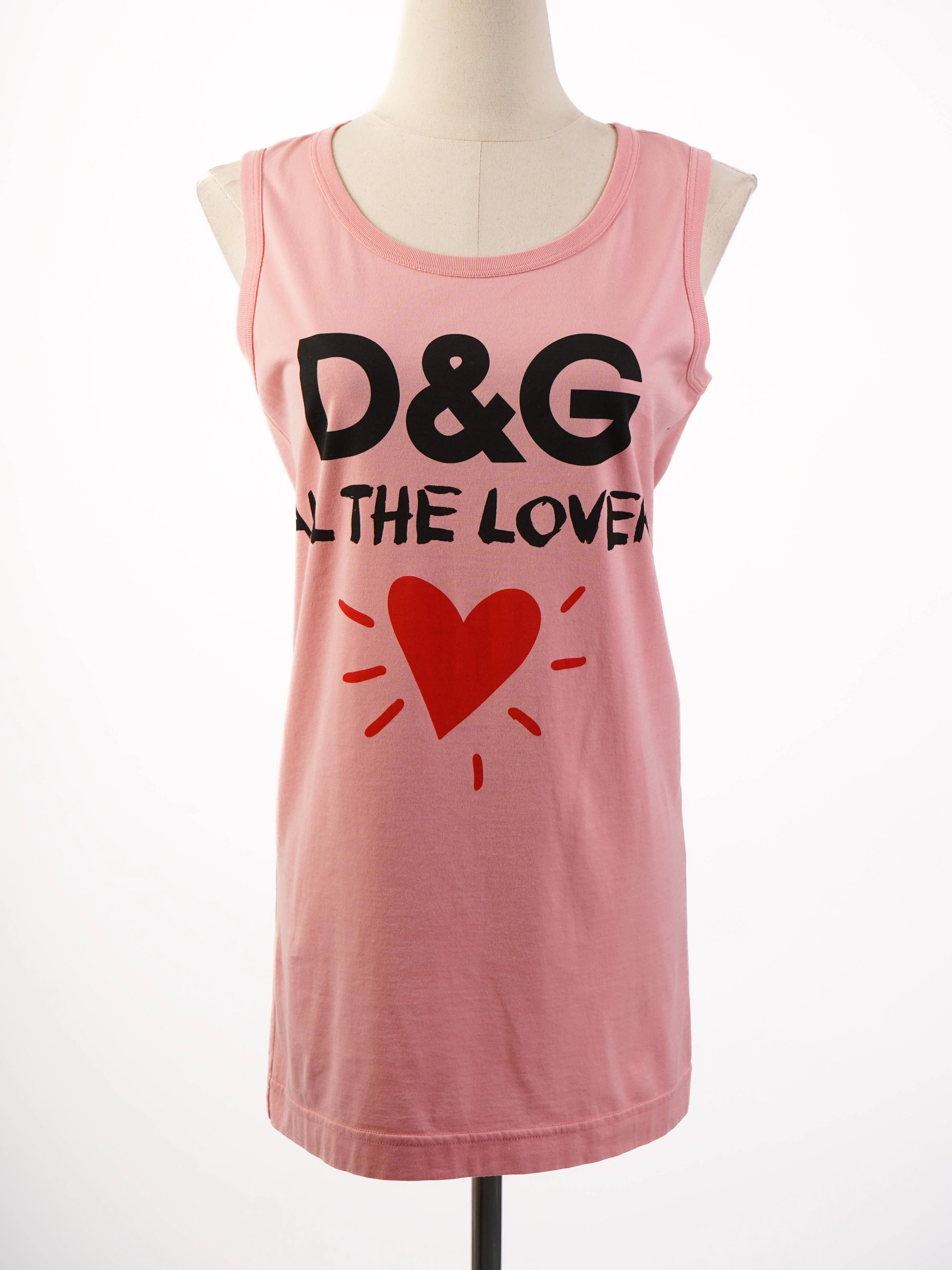 Dolce Gabbana Pink Cotton Top — 2