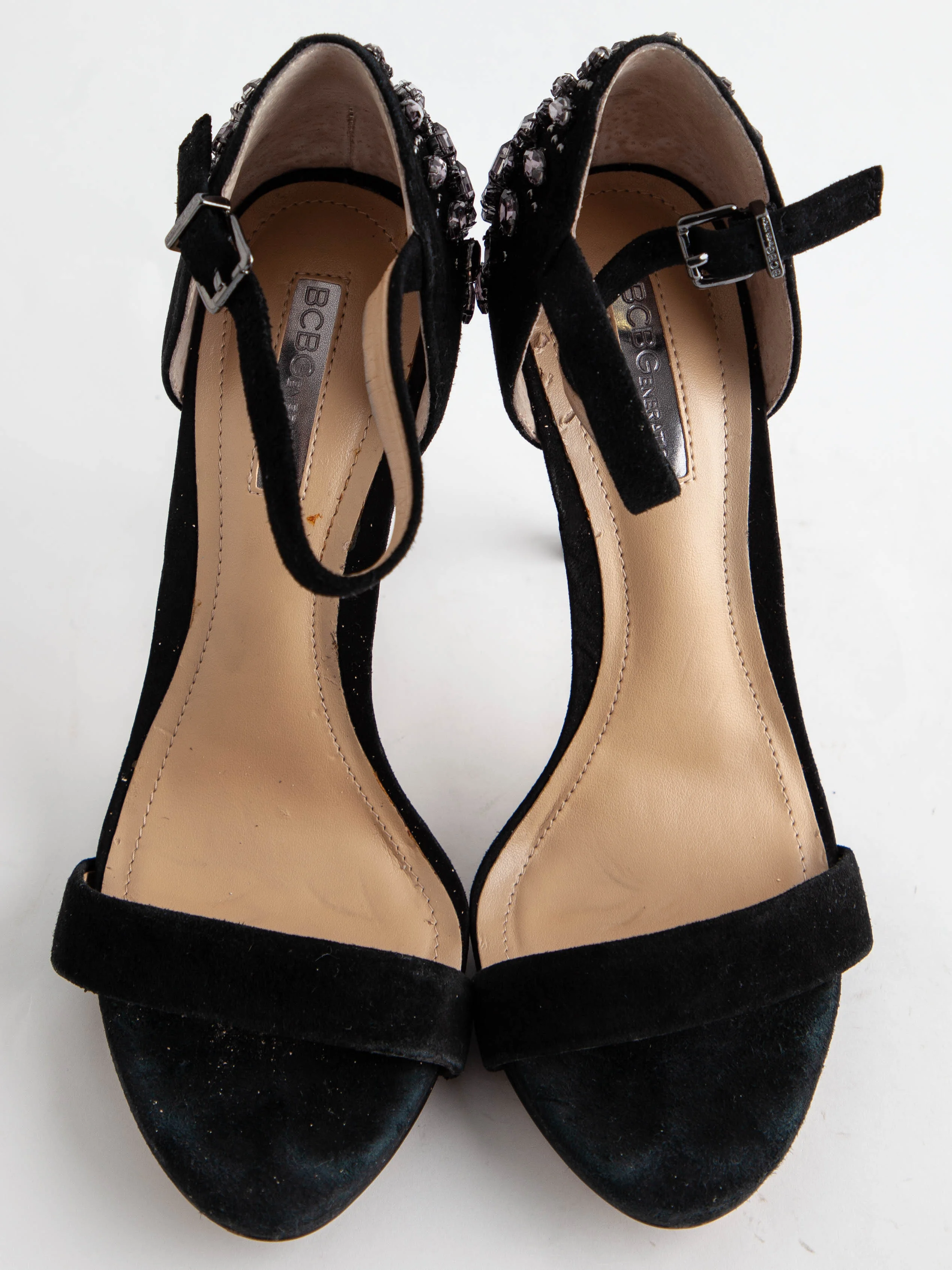 BCBGeneration Black Genuine suede High Heel Sandals — 2