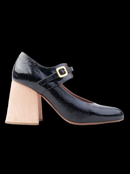 Marni Black Leather High Heel Pumps — 1