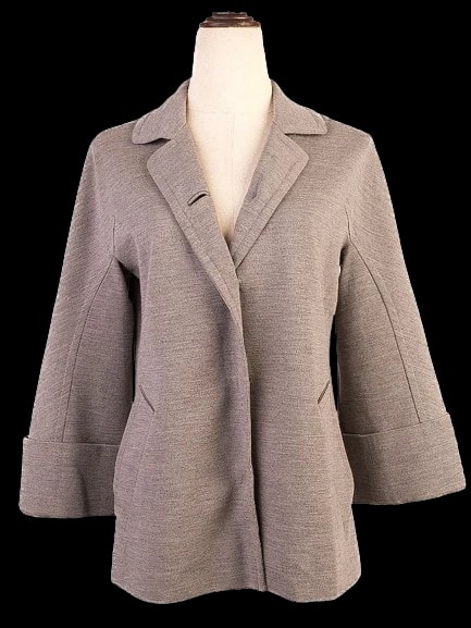 Moschino Gray Wool Coat — 2