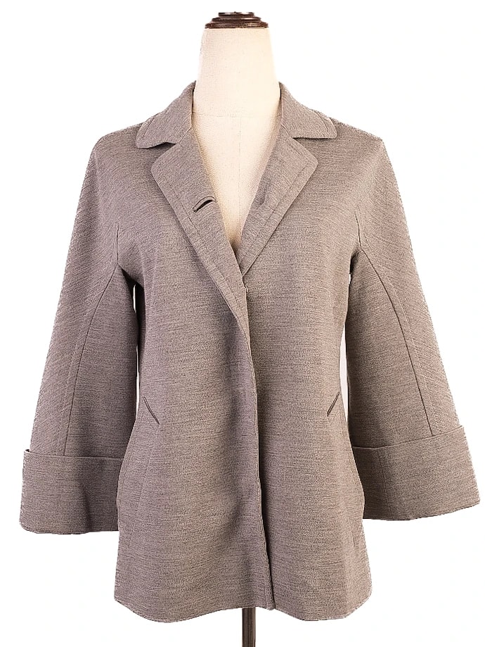 Moschino Gray Wool Coat — 3
