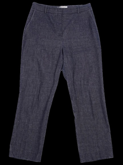 Weekend MaxMara Blue Len Trousers — 2