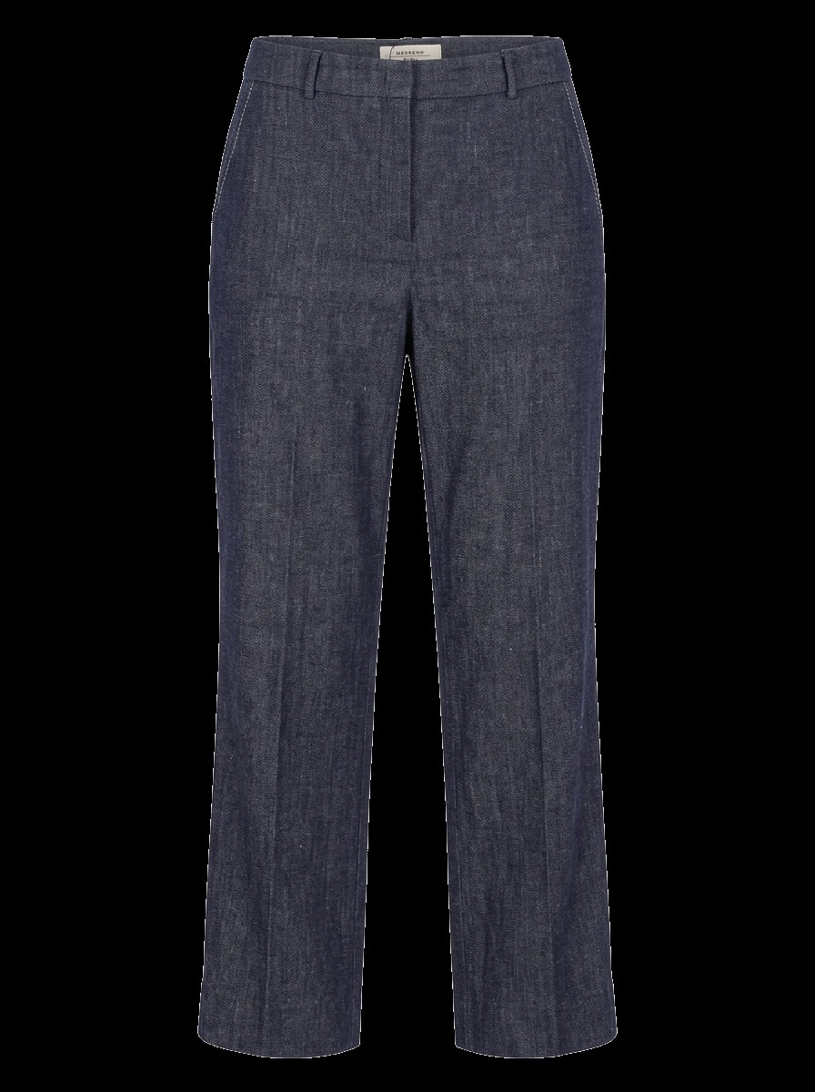 Weekend MaxMara Blue Len Trousers — 1