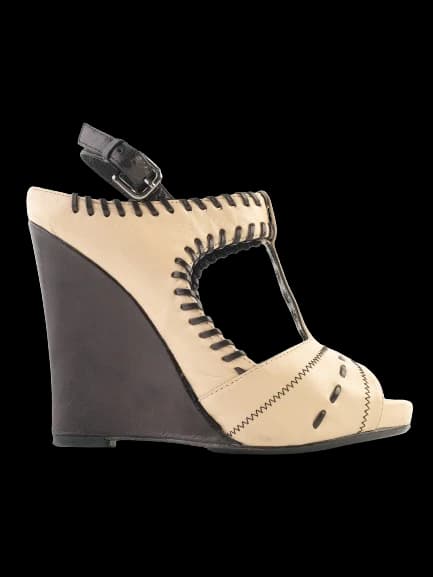 Gianmarco Lorenzi Orange Leather Sandals — photo 1