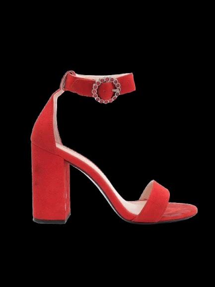 Maje Red Genuine suede Sandals — 1