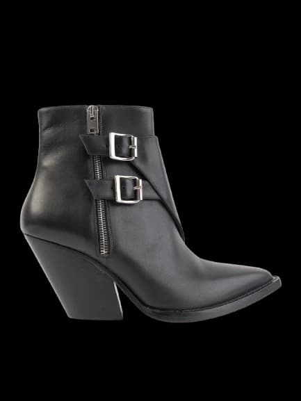 Iro Black Leather Boots — photo 1