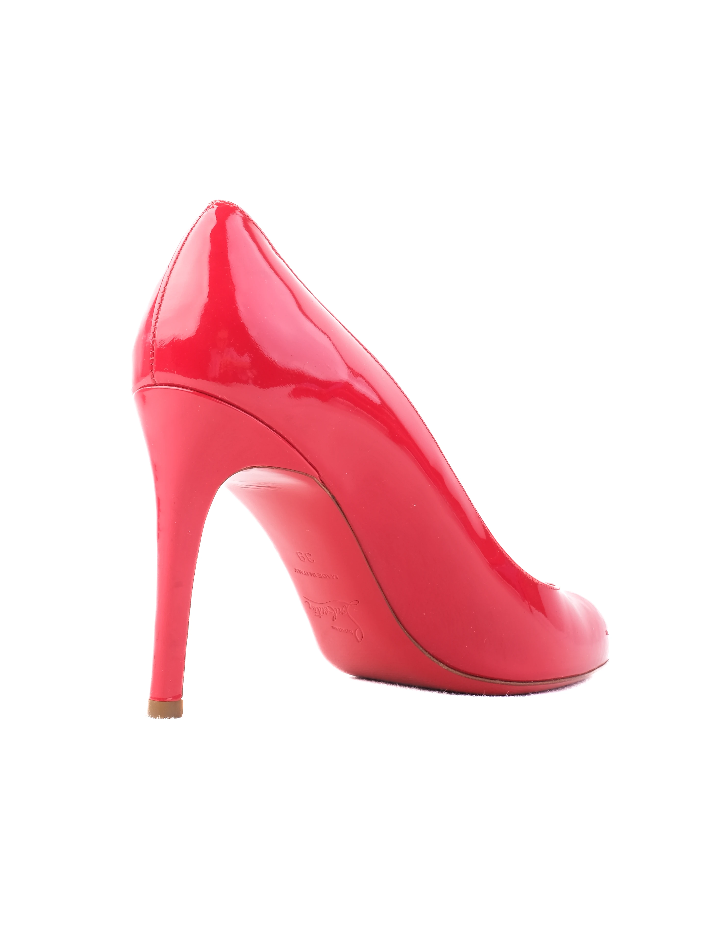 Christian Louboutin Red Leather Pumps — 3