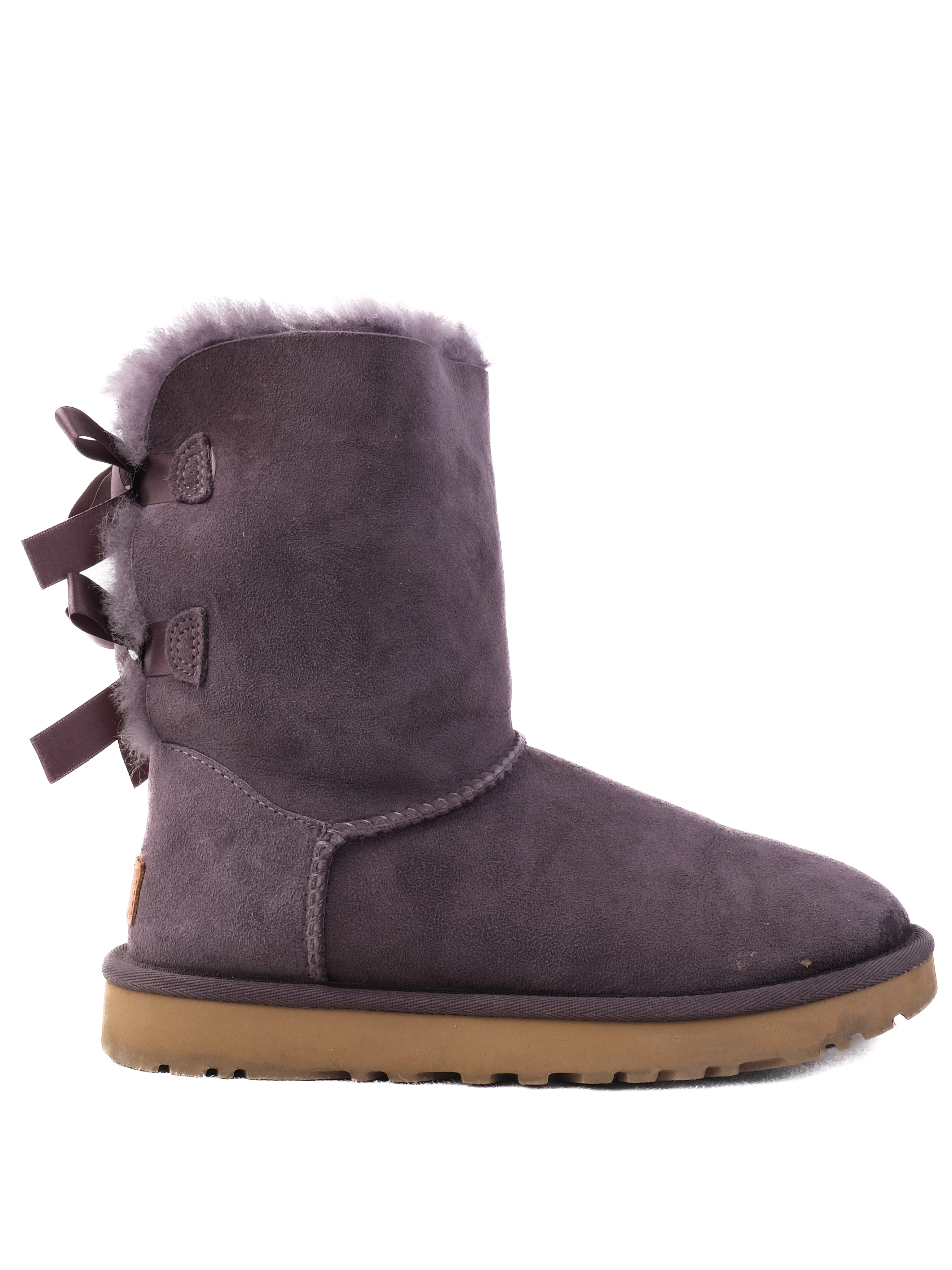 Ugg Purple Leather Boots — 2