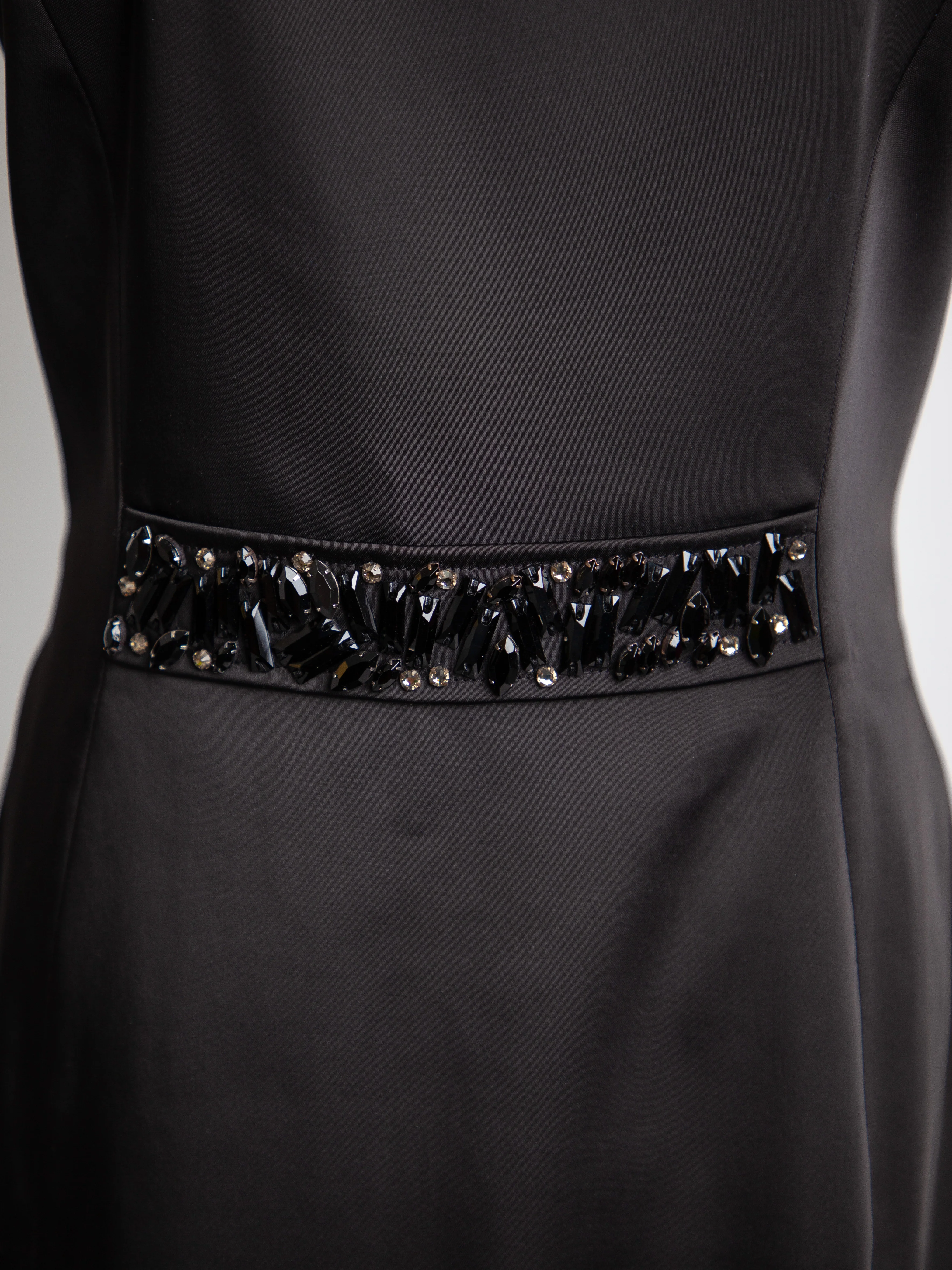 Blumarine Black Polyester Sleeveless Dress — 3