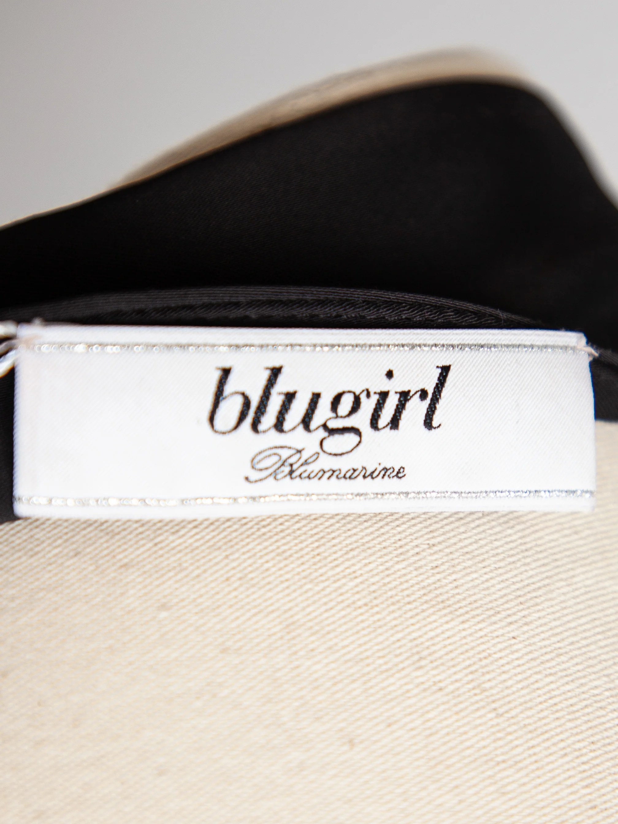 Blumarine Black Polyester Sleeveless Dress — 2