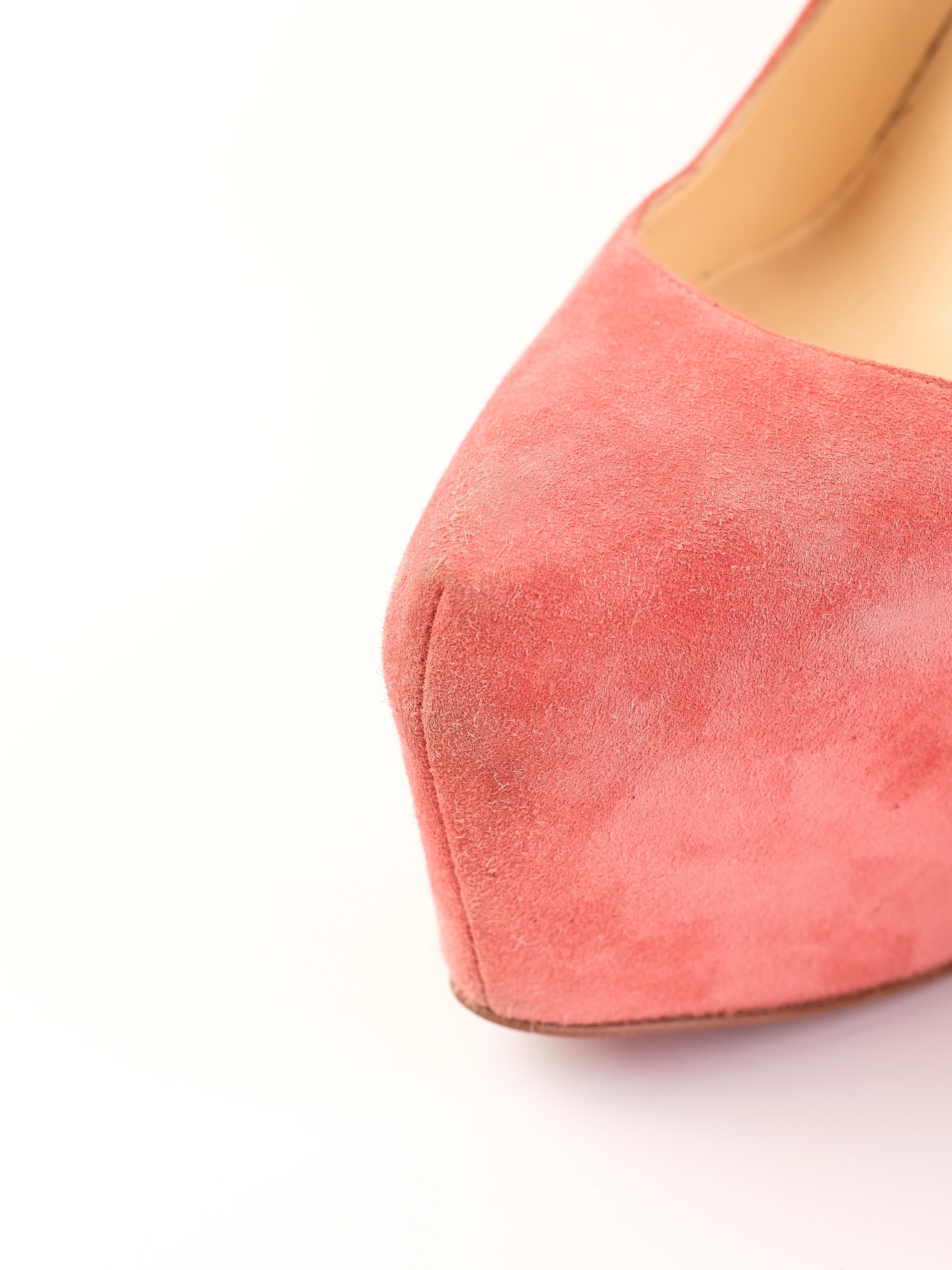 Christian Louboutin Pink Leather Pumps — 2