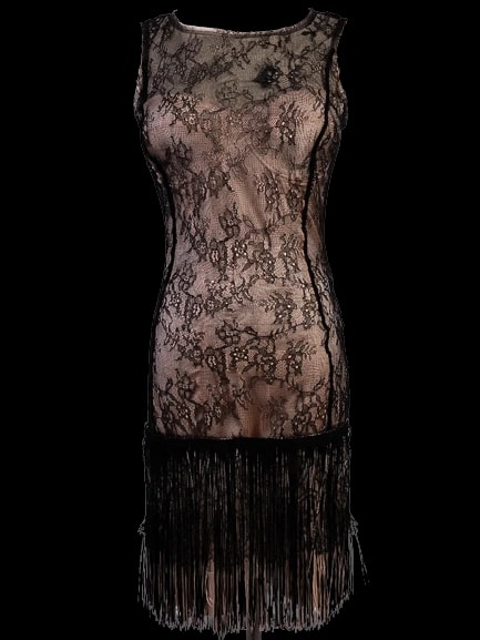 Elisabetta Franchi Black Polyester Cocktail Dress — 2