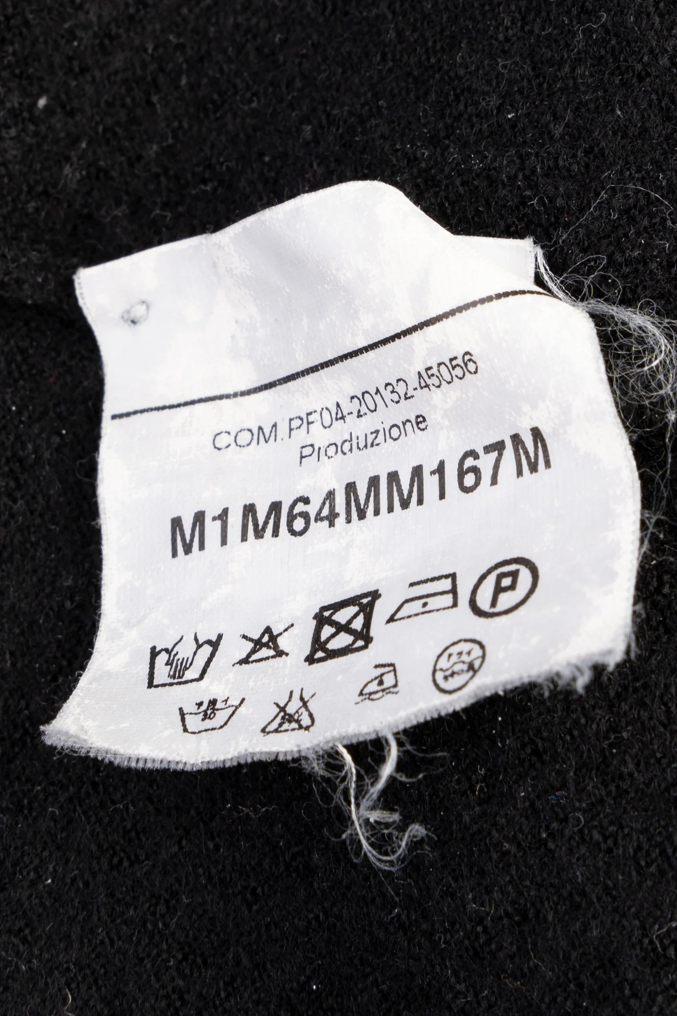 Emporio Armani Black Wool Pullover — 3