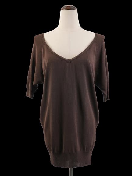 Max Mara Orange Viscose T-Shirt — photo 1