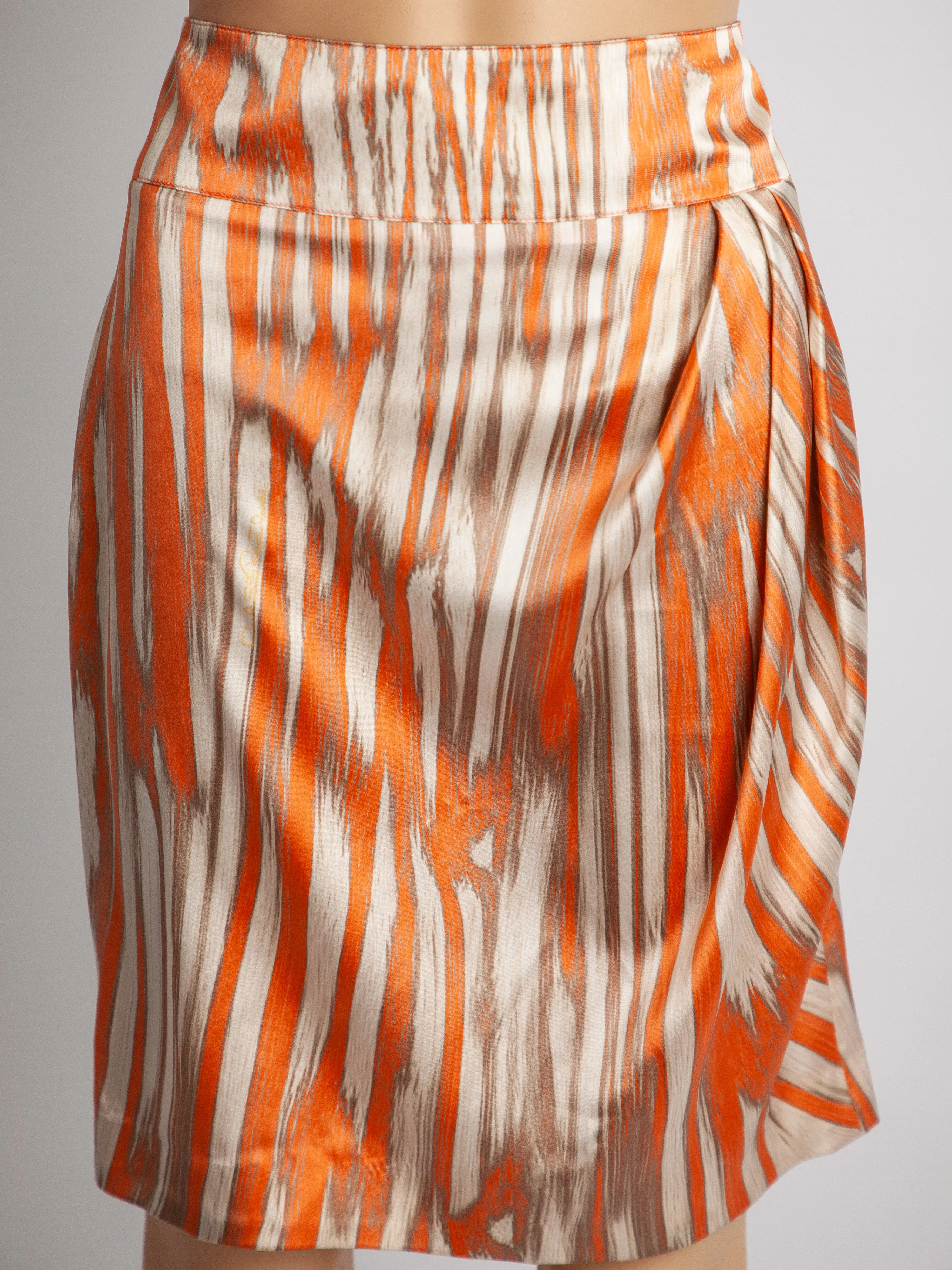 Class Roberto Cavalli Silk Pencil Skirt — 3