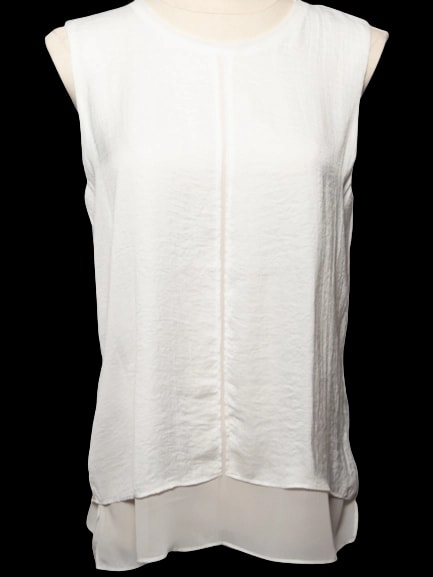 Violet + Claire White Polyester Blouse — 1