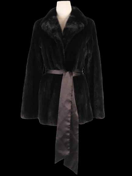 Blackglama Black Fur Coat — 2