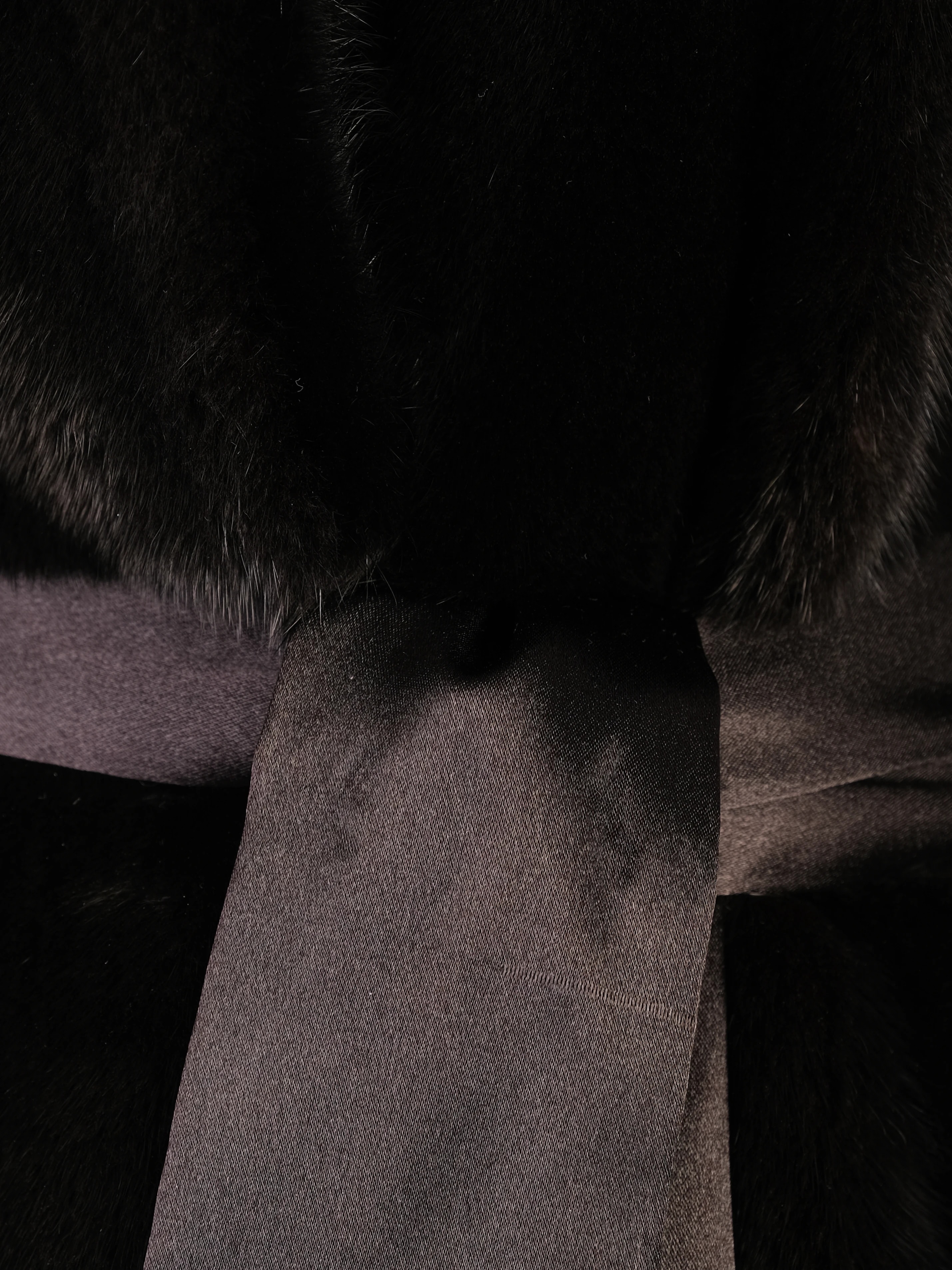 Blackglama Black Fur Coat — 3