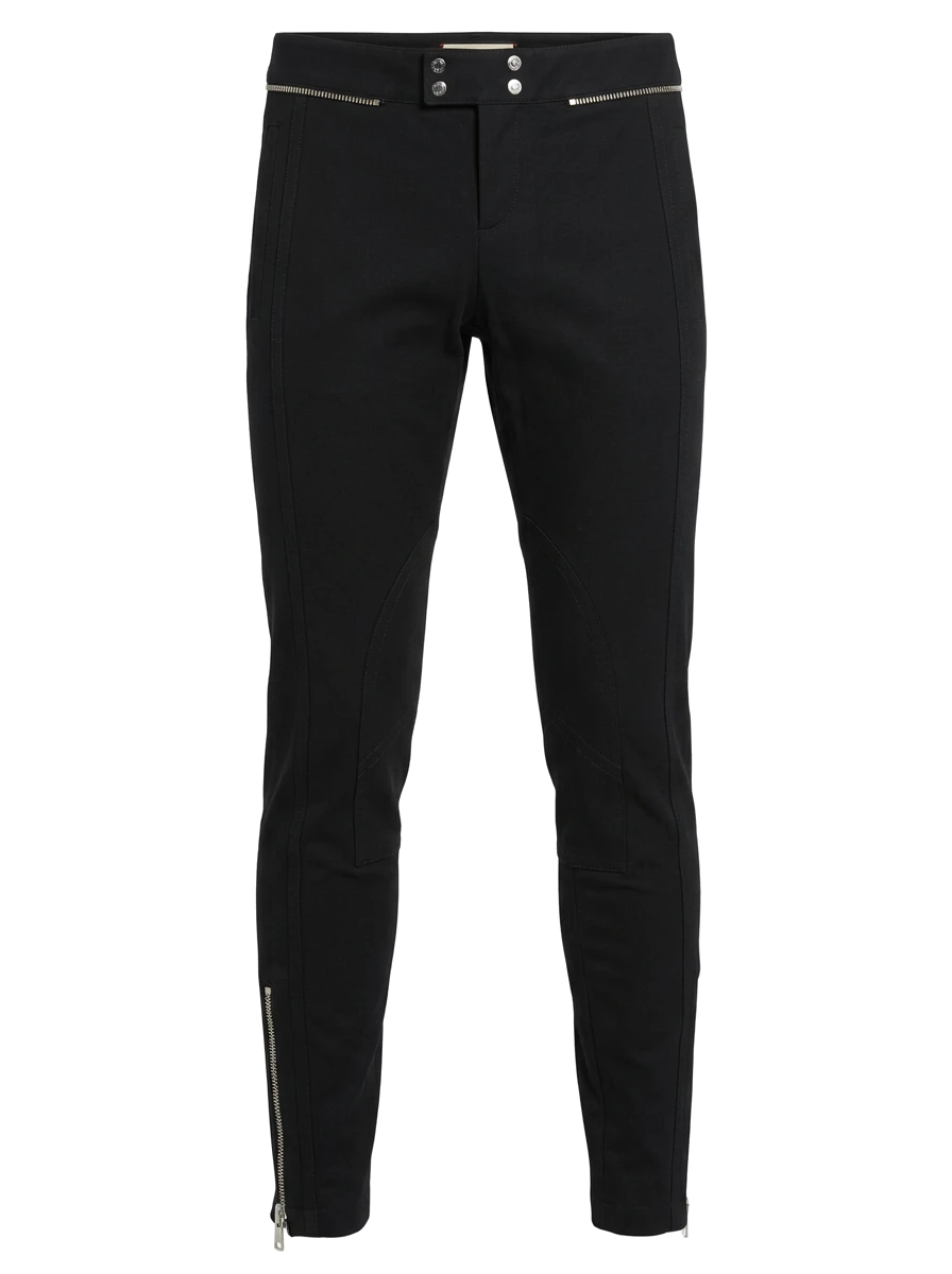 Gucci Black Cotton Trousers — 1