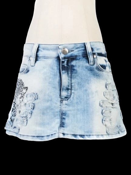 Roberto Cavalli Blue Cotton Designer Piece — 1