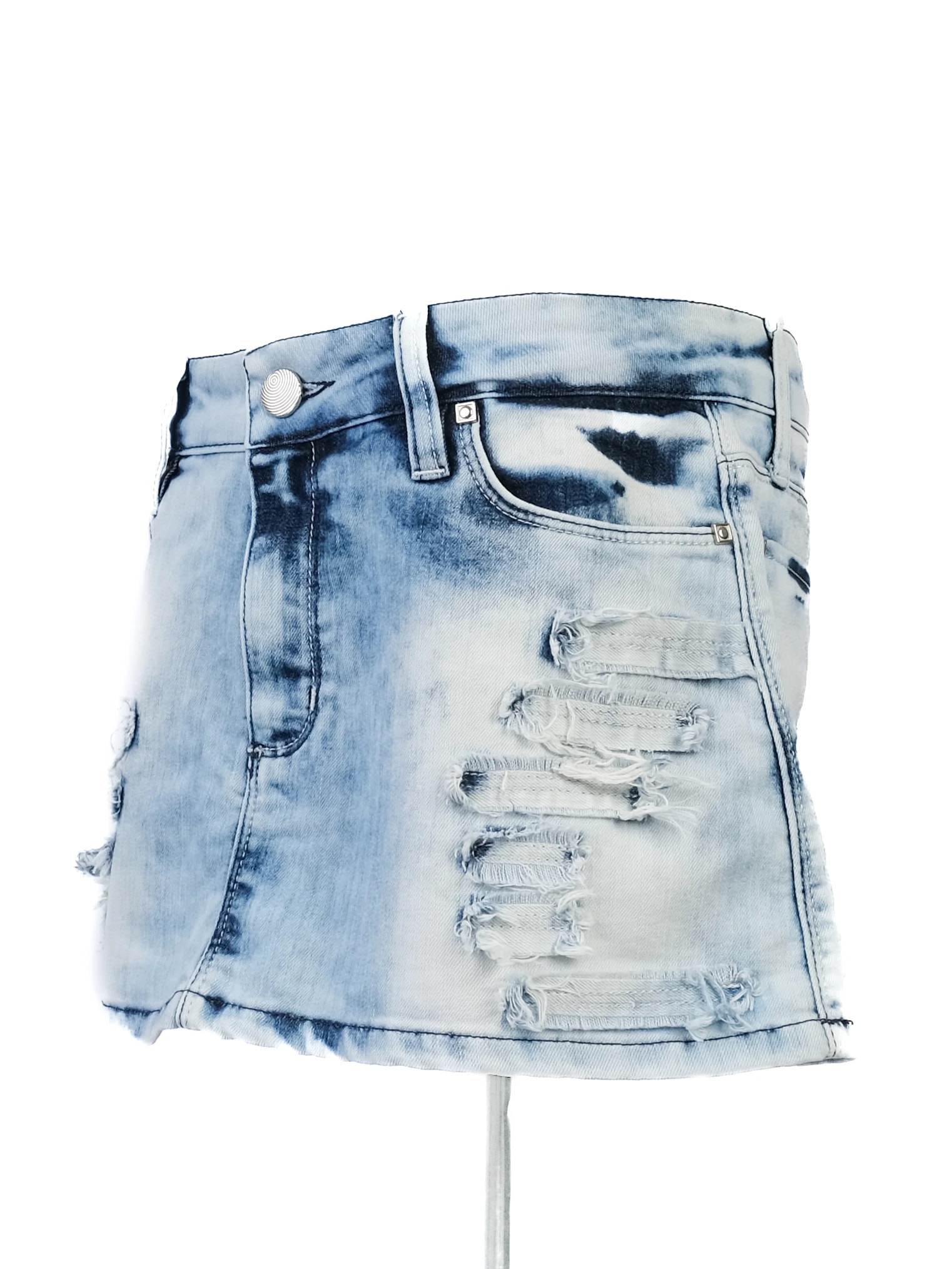 Roberto Cavalli Blue Cotton Designer Piece — 2