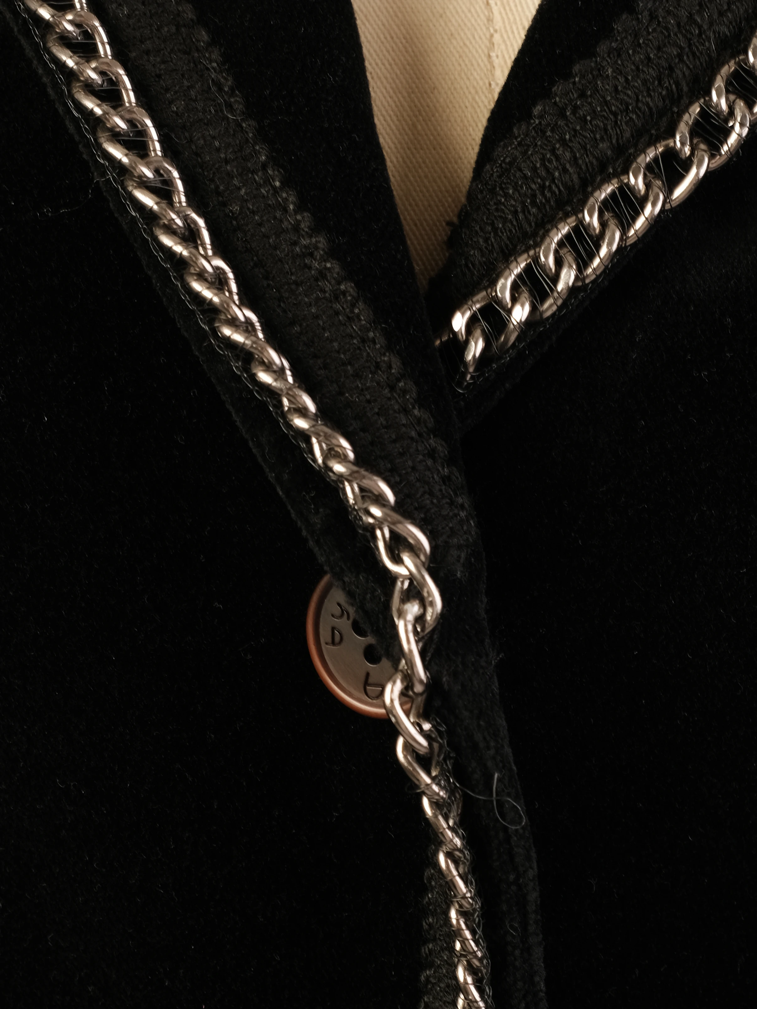 Byblos Black Cotton Blazer — 3