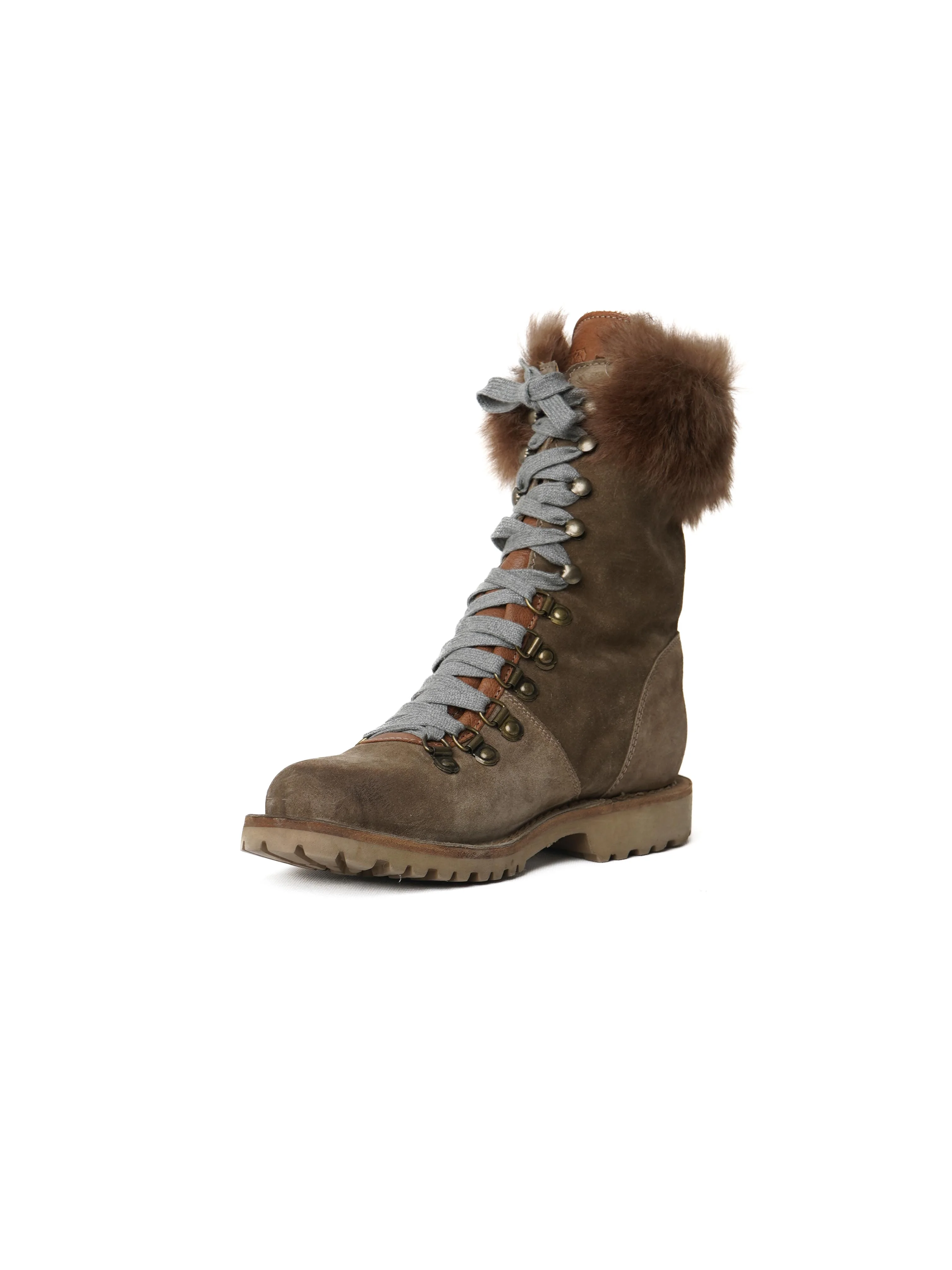 Brunello Cucinelli Green Leather Boots — 2