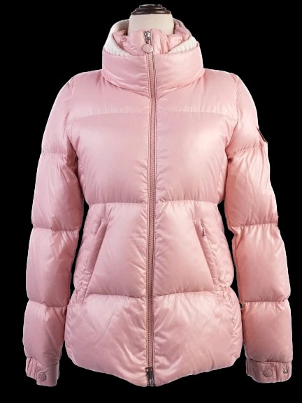 Moncler Pink Nylon Puffer Jacket — 2